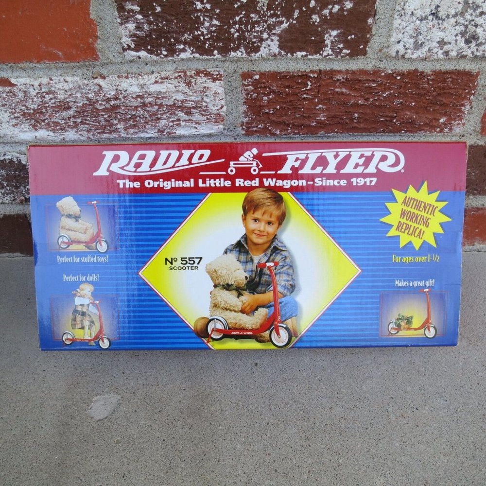 Radio Flyer Classic Scooter No. 557 Doll-Sized Approx 12 inch Kids